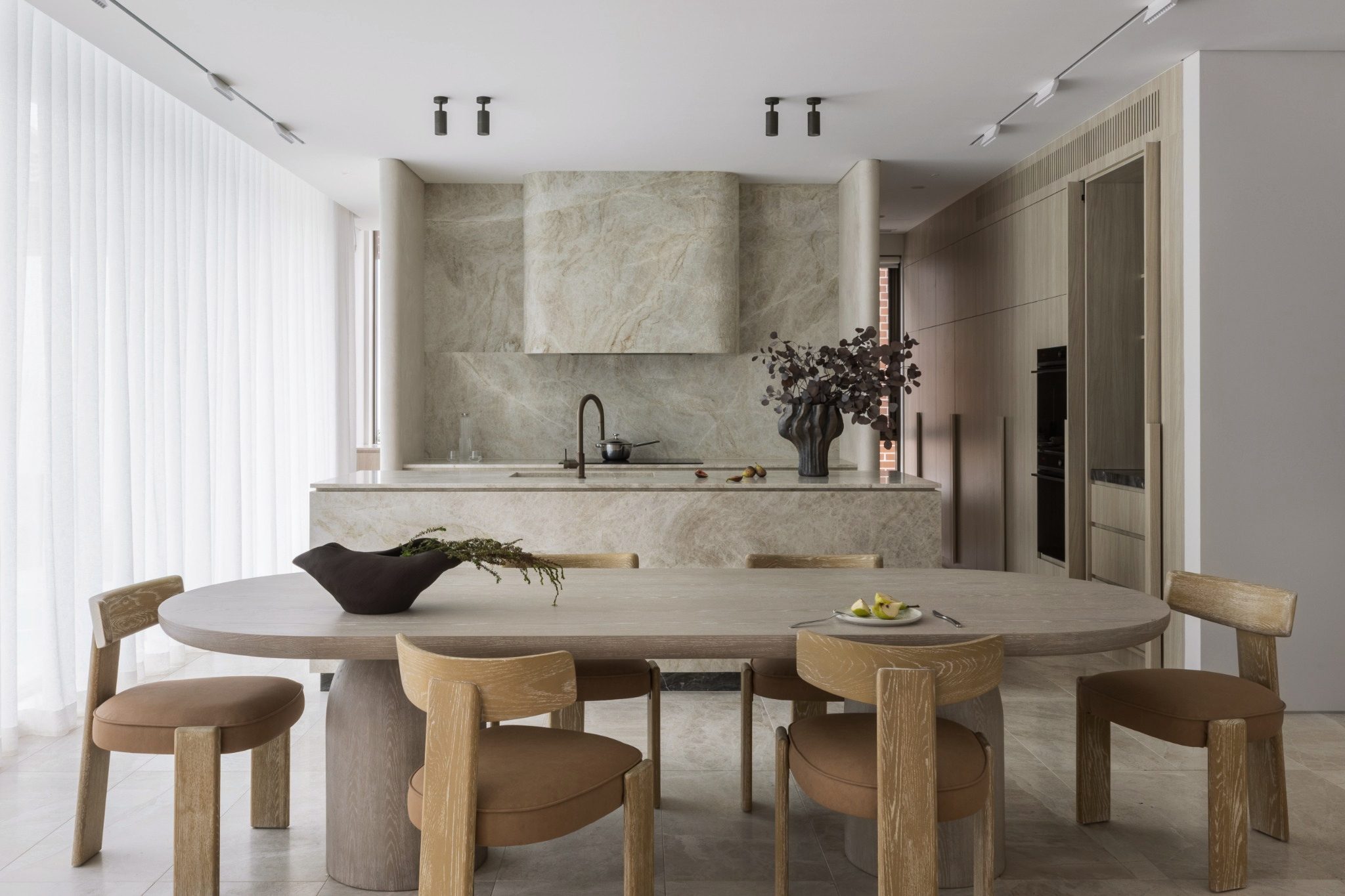 Buran Residence, kitchen and dining
