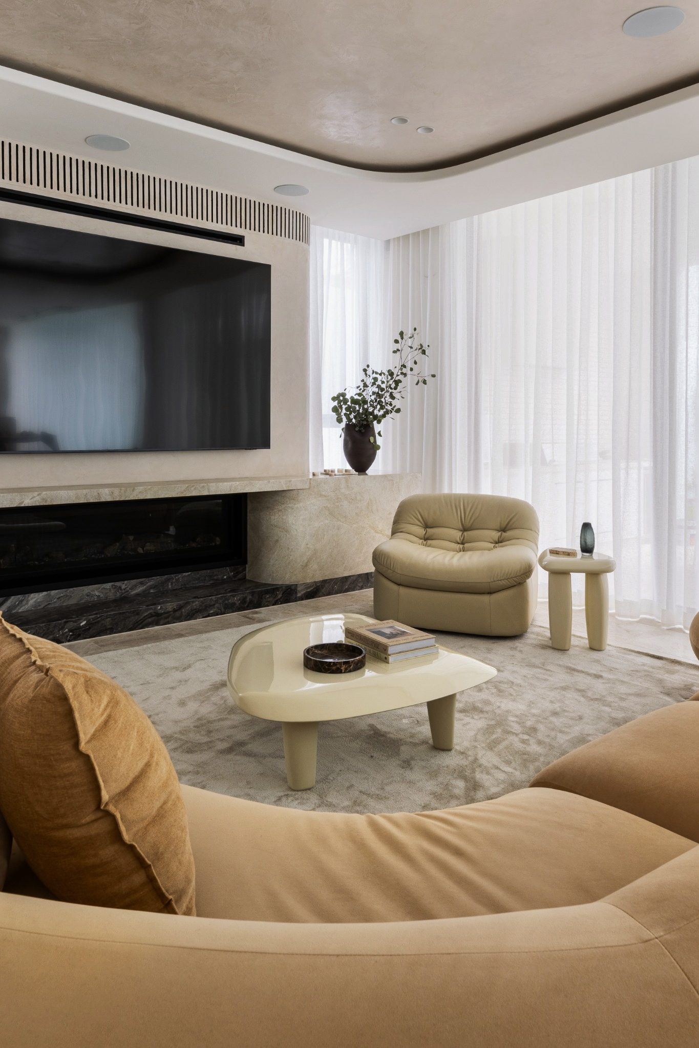 Buran Residence, living room
