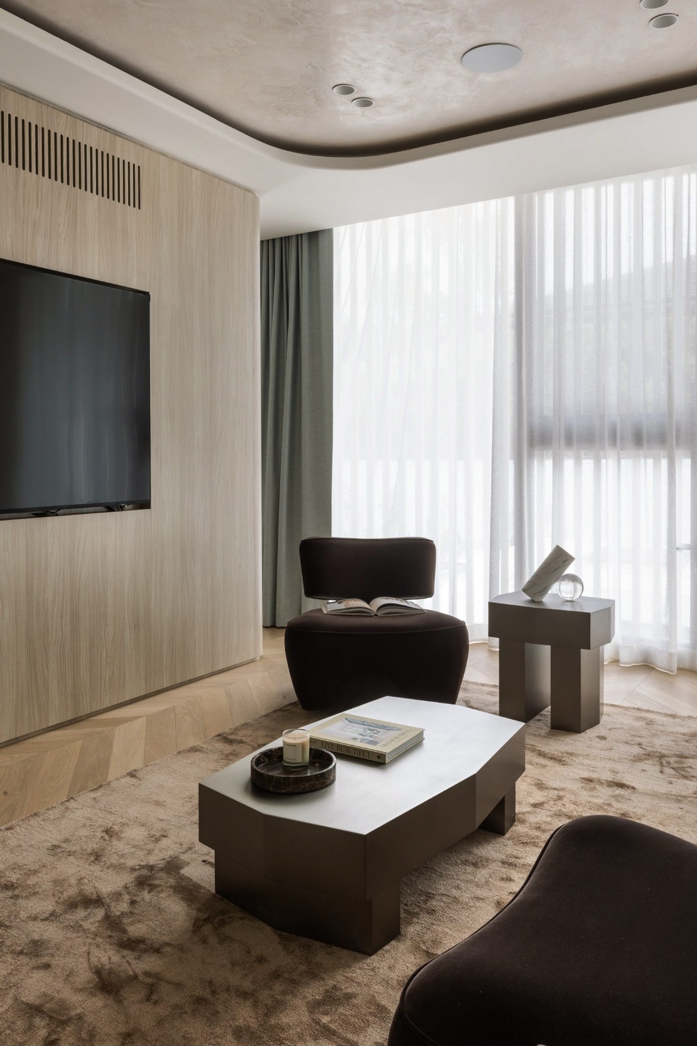 Buran Residence, media room