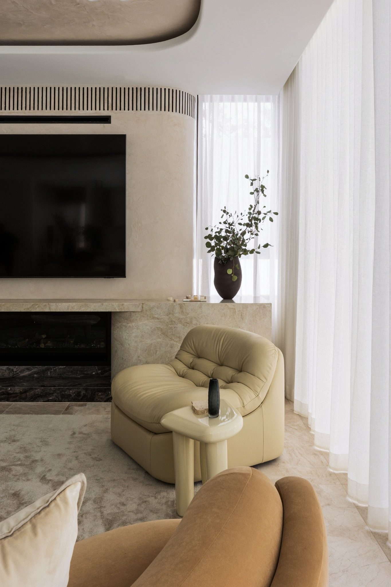 Buran Residence, living room